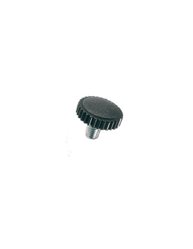 1 x Vis m-hastighed hoved riflet sort nylon...