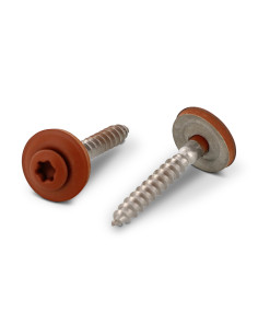 Skrue til tagryg forsænket pan hoved T20 Rustfrit stål A2...