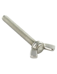 Skrue vinger M6X40 amerikansk form Rustfrit stål A2