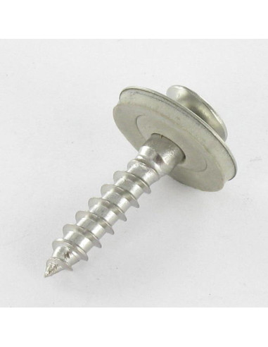 1 x Skrue til tagryg forsænket pan hoved Pozi...