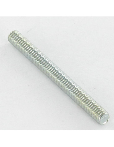 1 x Gevind elforzinket stål M5X220