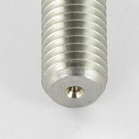 1 x Vis m-hastighed hoved flad A/FLAD 20X50 Gevind 43 M10 Rustfrit stål