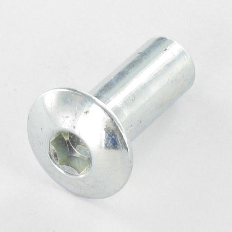 1 x Møtrik binder pan hoved Sekskantet fatning 5 M6X16.5 8X20 elforzinket stål