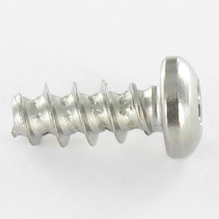 1 x Skrue til plastik bred kuppelformet hoved 5X14 T20 Rustfrit stål A2 Hoveddiameter 9,5