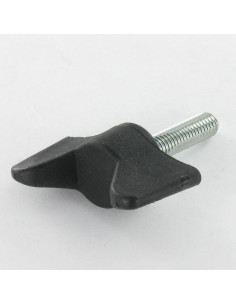 Vingeskrue sort nylon M8X50