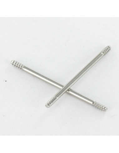 1 x Stang 2X37.6/5/5 Rustfrit stål