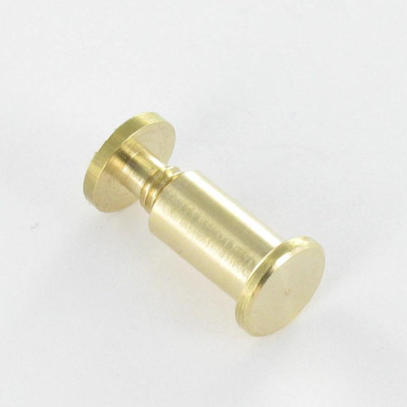 1 x Skrue binder M4 Messing for Stramme 50 to 70