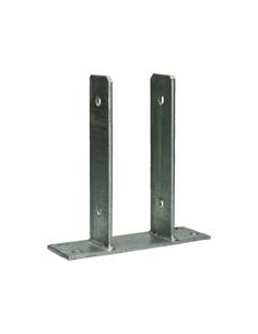 Stolpebase stil U 91X50X200 modstandsdygtig mod korrosion...