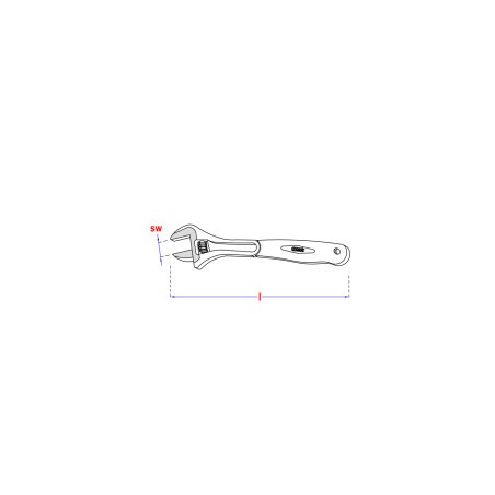 1 x Skruenøgle 200MM
