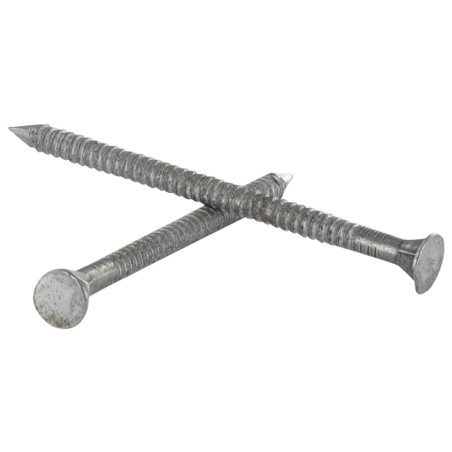 1 x Kg søm ANKER RINGET rundt hoved 3,5X60 ZN