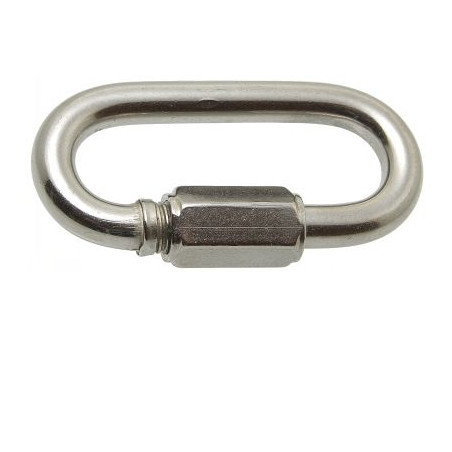 1 x Hurtigt link Rustfrit stål A4 12