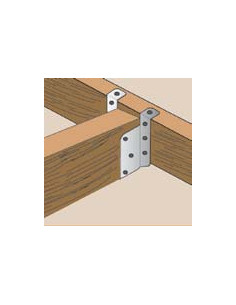 Bjælkesko med foldbar flange sendzimir 63X155 2