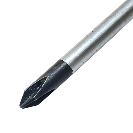 1 x Skruetrækker Phillips 1 metalstang længde 80