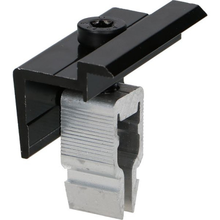 1 x Tang Montering SOLAR 30X55 Aluminium Sort