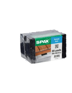 Parti på 20 Bjælkebeskyttelsespuder Spax 100X100X8
