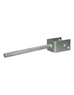 Stolpebase stil U 60X100X81 modstandsdygtig mod korrosion...