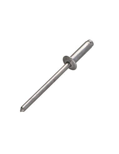 1 x Blindnitte, helt i aluminium 4X12.9 fladt...