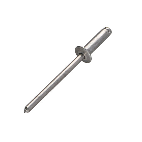 1 x Blindnitte, helt i aluminium 4X12.9 fladt hoved