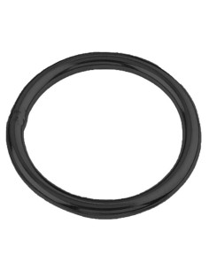 Svejset ring Rustfrit stål A4 Sort 4X25
