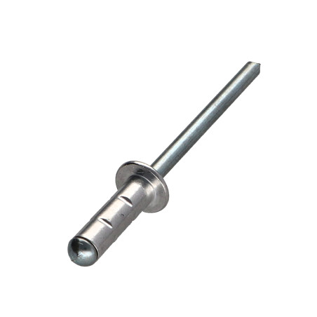 1 x Blindnitter Aluminium Tiger stål 4X17 hoved PLA Multigreb