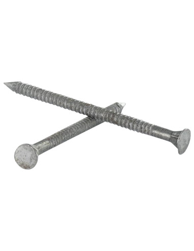 1 x Kg søm ANKER RINGET rundt hoved 3,5X30 ZN