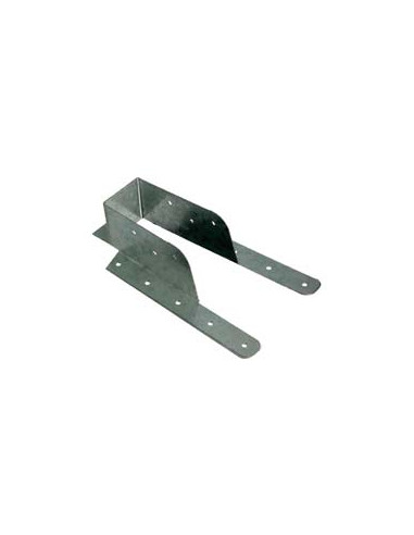 1 x Bjælkesko med foldbar flange sendzimir 38X121