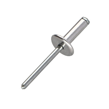 1 x Blindnitter Aluminium Tiger stål 5X16 hoved EKSTRA stor serie