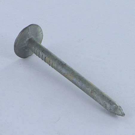 1 x Kg søm SKIFER extra stort 3X25 Hoveddiameter 12 modstandsdygtig mod korrosion varmgalvaniseret stål