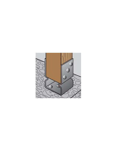 1 x Bjælkeholder stil U 71X60X150...