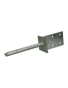 Stolpebase stil hoved 70X110X8 modstandsdygtig mod...