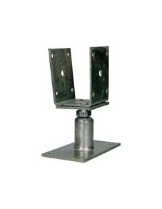 Stolpebase justerbar 80X160 modstandsdygtig mod korrosion...