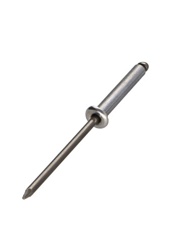 1 x Nitte Aluminium /NIROSTAR 5X30 fladt hoved