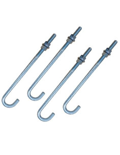 Forankringsstænger M22X400 +3 Møtrik +2 Skiver...