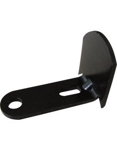 Placa de impacto longa e angulada ajustável para persiana...