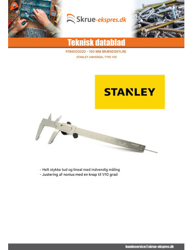 1 x Skydelære Tipo universel 1/10