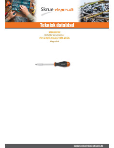 Skruetrækker dør Bit 2