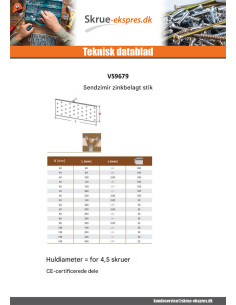 Samleplade elforzinket stål sendzimir 40X240 Tykkelse 2 2