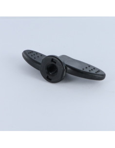 Møtrik med vinger M8 sort nylon 2
