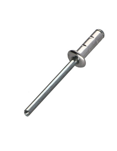 1 x Blindnitter Aluminium Tiger stål 4,8X17...