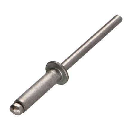 1 x Nitte Rustfrit stål A2 3,2X10 hoved flad