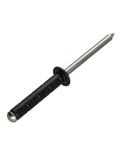 Nitte Aluminiumshus / Rustfri stålstang fladt hoved...