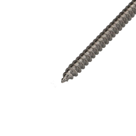 1 x Træ og spånplade skrue Rustfrit stål A2 forsænket hoved Pozi 6X110