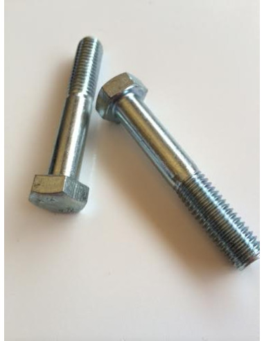 1 x Bolt deltråd Sekskantet hoved M12X70 Klasse...