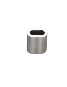 Krympemuffe Aluminium til kabel tekstilkerne diameter 6... 2