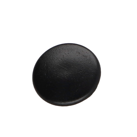 1 x Deksel for Skruehode Polyethyleen Pozi PZ8 Hoveddiameter 12 RAL9005 dyb sort