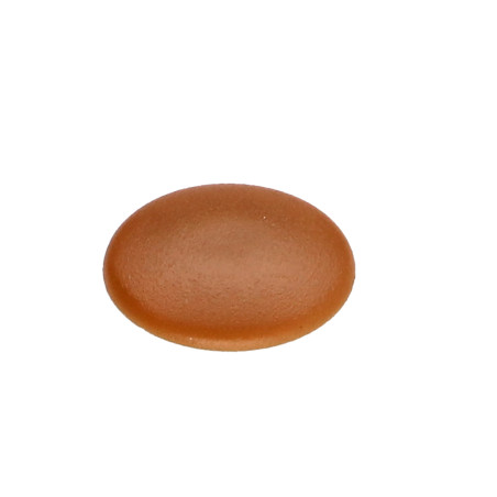 1 x Deksel for Skruehode Polyethyleen Pozi PZ8 Hoveddiameter 12 RAL8001 okkerbrun