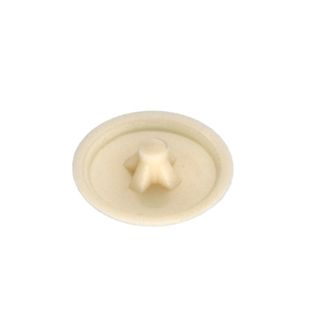1 x Deksel for Skruehode Polyethyleen elfenben Pozi PZ8 Hoveddiameter 12