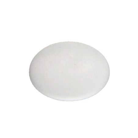 1 x Deksel for Skruehode Wit polyethyleen Pozi PZ10 Hoveddiameter 14