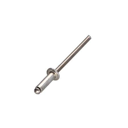 1 x Blindnitte, helt i aluminium 4,8X25 Tykkelse stramning 15 to 20 fladt hoved DINE