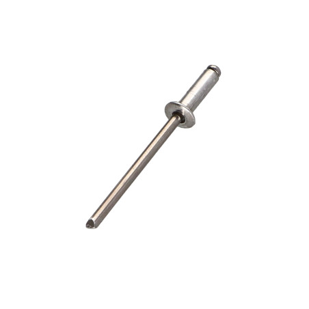 1 x Blindnitte, helt i aluminium 4,8X25 Tykkelse stramning 15 to 20 fladt hoved DINE
